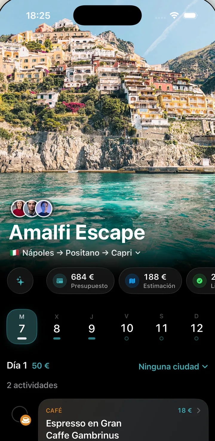 Viaje en Itaro con itinerario día a día